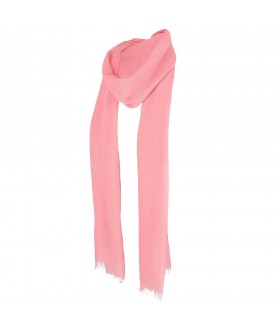 00393 GEWEVEN SJAAL CANDY PINK